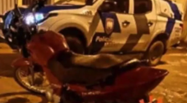 Moto roubada foi levada para a Delegacia de Venda Nova do Imigrante